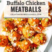pin for buffalo chicken meatballs.