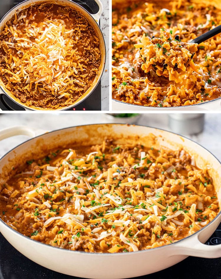 Cheesy Taco Pasta 
