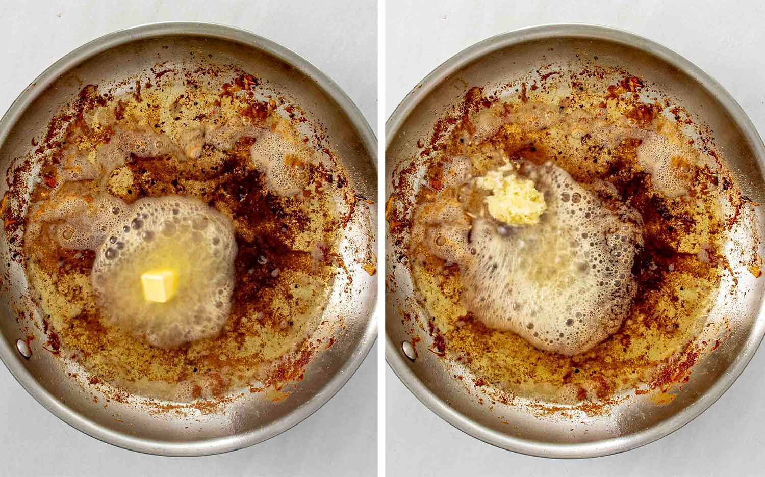 process shots showing how to make crispy lemon chicken thighs.