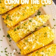 pin for garlic parmesan corn on the cob.