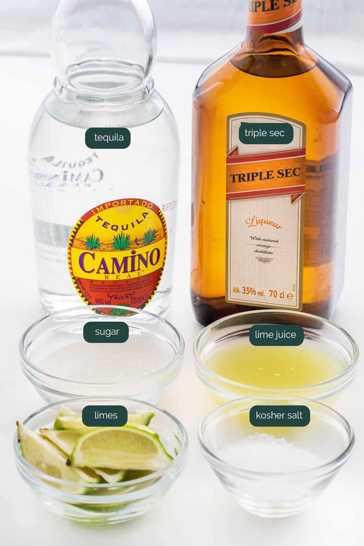 ingredients needed to make margarita