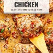 pin for marry me chicken.