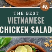 pin for vietnamese chicken salad.