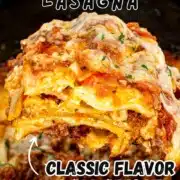 pin for slow cooker lasagna.
